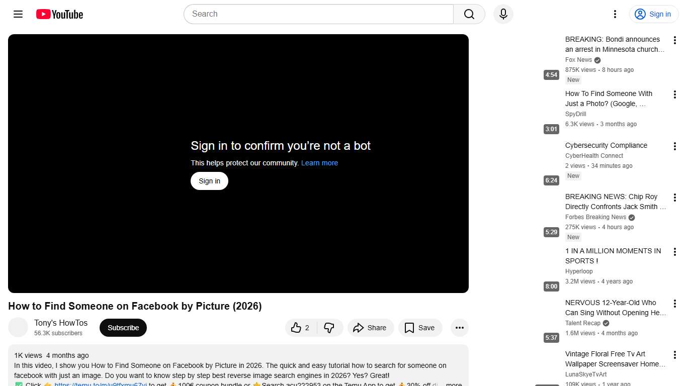 How to Find Someone on Facebook by Picture (2026) - YouTube